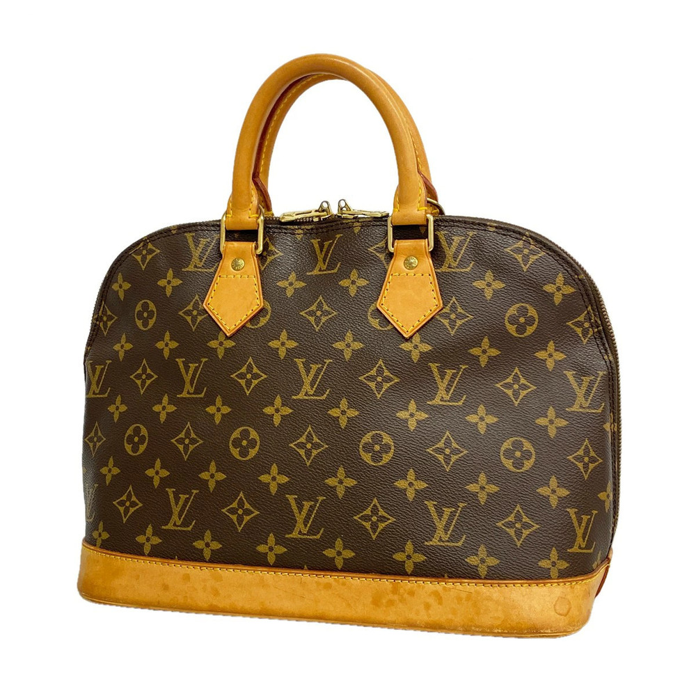 Louis Vuitton Monogram Alma Handbag Brown